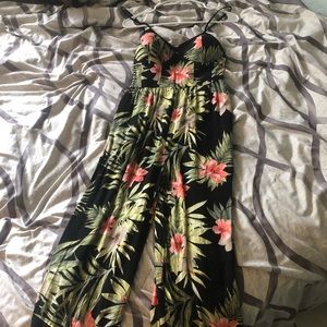 Beautiful tropical romper